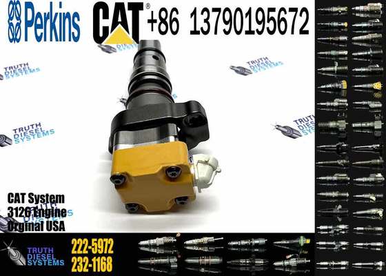 Diesel Engine Injector 232-1171 138-8756 222-5963 222-5972 173-4059 Caterpillar C3126 Common Rail Injection Valves
