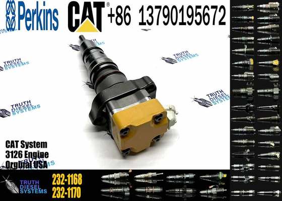 Diesel Engine Injector 232-1171 138-8756 222-5963 222-5972 173-4059 232-1168 Caterpillar C3126 Common Rail Injection Valves