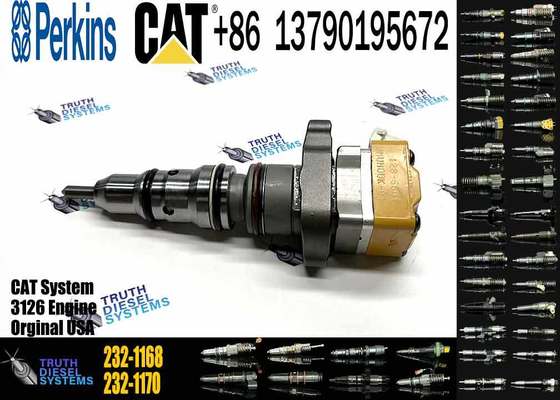 Diesel Engine Injector 232-1171 138-8756 222-5963 222-5972 173-4059 232-1168 Caterpillar C3126 Common Rail Injection Valves