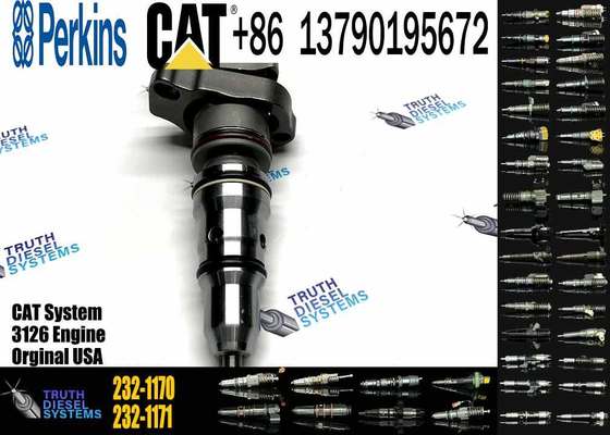 Diesel Engine Injector 232-1171 138-8756 222-5963 222-5972 173-4059 232-1168 232-1170 Caterpillar C3126 Common Rail Injection Valves