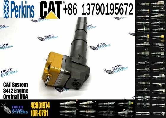 232-1183 4CR01974 Common Rail Fuel Injector for Cater Pillar 3412E/5110B Diesel Engine Parts for Rail Injector 10R-1266