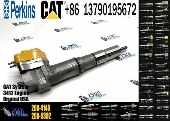 Fuel injector 20R-4148 For Caterpillar CAT 3412 Engine 637E 631E 637G 631G Wheel Tractor AE40 AD45 AE40 II AD40