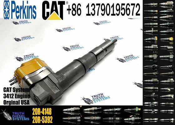 Fuel injector 20R-4148 For Caterpillar CAT 3412 Engine 637E 631E 637G 631G Wheel Tractor AE40 AD45 AE40 II AD40