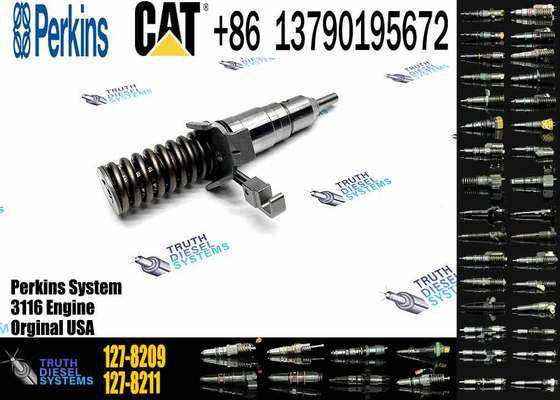 Rushed Fuel Injector 127-8209 1278209 for Caterpillar CAT Engine 3116 3114 Series