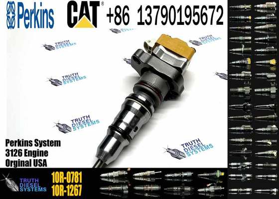 New Diesel Engine Injector 1OR-1267 188-1320 10R-9237 173-9379 10R-0781 4CR0197 156-8895 for Caterpillar C3126 Common Rail Steel