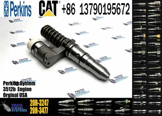 Diesel Excavator Diesel Common Rail Injector 20R-3247 for Spray Valve Original Quality