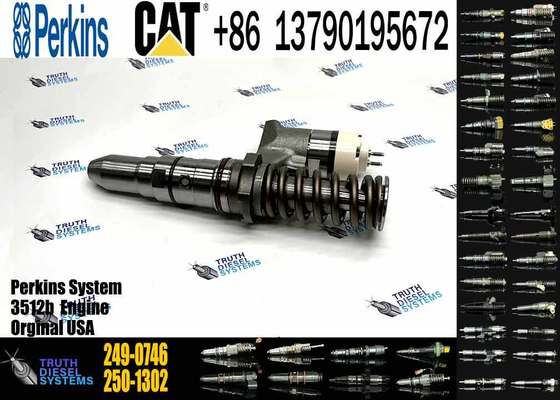 Diesel Fuel Injector 249-0746 20R-0850 for Cat 3524B Engine Construction Machinery Parts 162-8813 386-1767 for Excavator