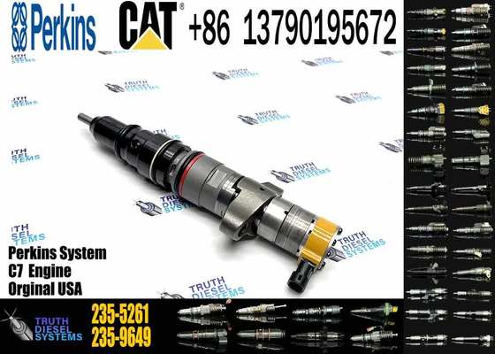 For Caterpillar C-9 Engine Diesel Fuel Injectors 235-2888 235-5261 235-9649 235-5518 235-1400 235-1401 Aluminum Nozzle Injectors
