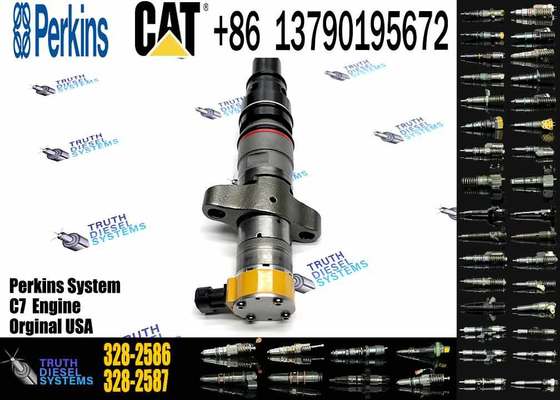 Diesel Fuel Injector 328-2586 for Caterpillar C7 Engine 324D 325D 326D 329D 3282586