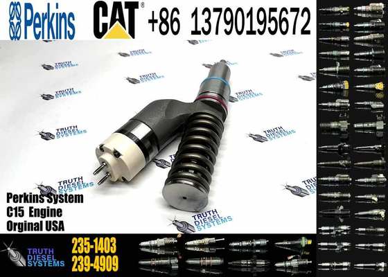 New 211-3023 235-1401 235-1403 235-1400 Common Rail Fuel Injector for C15 C18 C27 C32 3406E Excavator Diesel Type