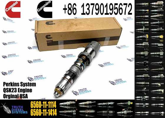 Durable Fuel Injector Assembly 6560-11-1114 6560111114 for Cummins Engine QSK23 Series