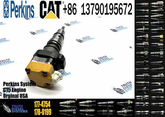 Caterpillar 325C L Excavators Powered by 3126B Engine 178-0199 177-4754 177-4752 Fuel Injector Construction Machinery Part