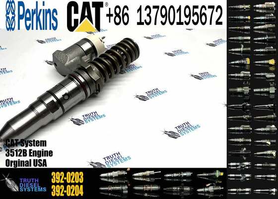 Common Rail Fuel Injector 392-0203 20R-1267 CAT 994D Injector 392 0203 20R 1267 for Caterpillar Machinery Diesel Engine Parts