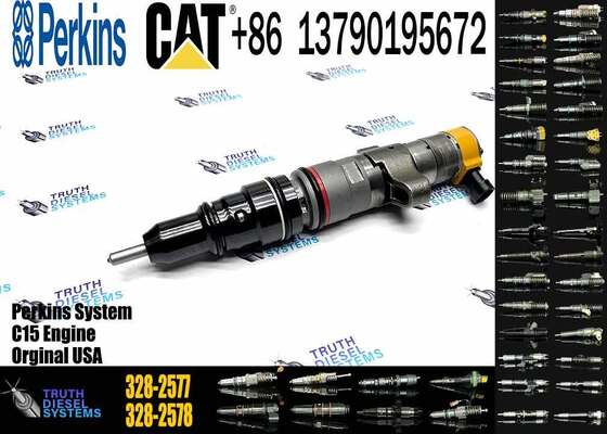 Diesel Injector 328-2580 Common Rail Injector 328-2580 293-4074 328-2577 for CAT C9 330D 340D 336D Excavator