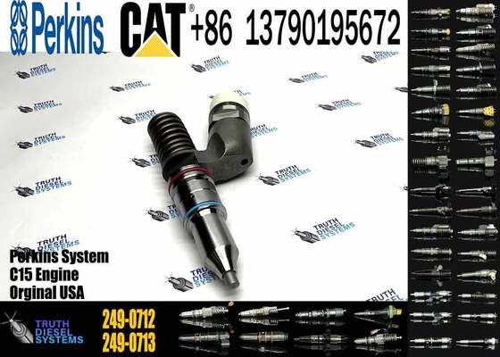 Diesel Engine Fuel Injector 249-0712 2490712 2490713 249-0713 Common Rail Nozzle for Caterpillar CAT C11 C13 Engine