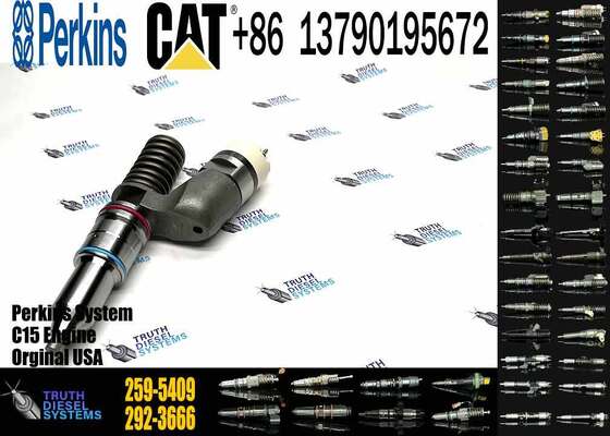 Genuine CAT C13 Engine Fuel Injectors 253-0608 259-5409 292-3666 for Caterpillar Common Rail System
