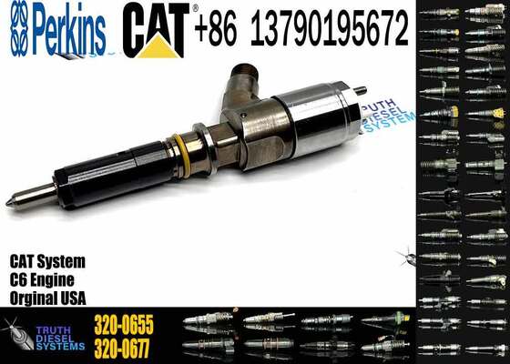 Excavator Engine Parts C4.2 C6.4 C6.6 Engine Fuel Injector 320-0655 320-0680 326-4756 320-0677 320-0690 326-4700 Injector diesel