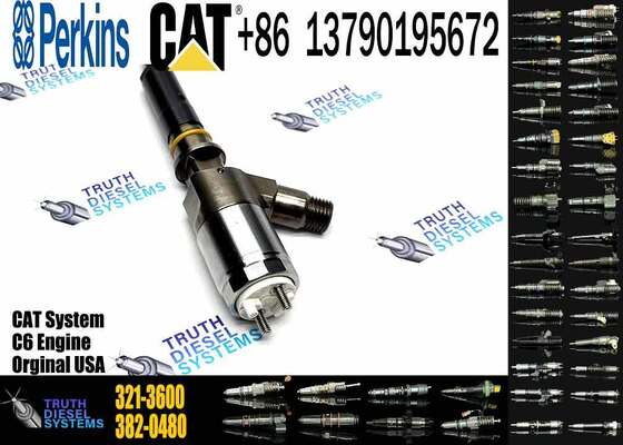 New Diesel Common Rail Injector 2645A745 321-3600 10-R7938 Injector for Excavator 320D Engine C7 C9 C6.6