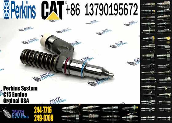 High Quality Diesel Injector 244-7716 249-0709 10R-9236 diesel Fuel Injectors 2447716 for Caterpillar C15