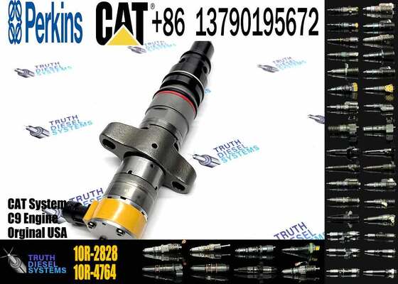 10R-2828 10R-4764 10R-4844 Excavator Fuel Injector Common Rail Injector for C9 Engine Construction Machinery Parts