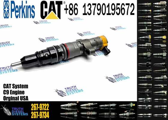 67 9722 265 8106 Fuel Pump Injector 2679722 2658106 Oil Pressure Injector 265-8106 267-9722 for C9 Engine