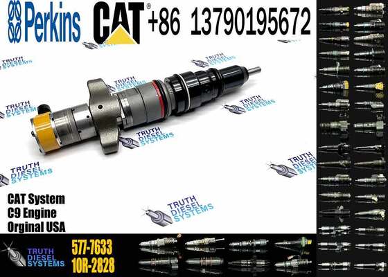 Diesel Engine Parts Common Rail Fuel Injector 577-7633 for CAT C9 330D 340D 336D Excavator CNDIP Factory Price