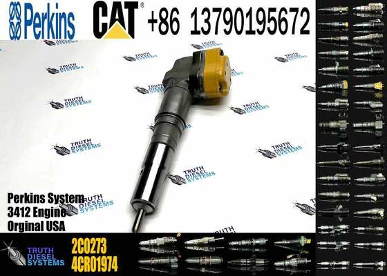 New 3126 Diesel Engine Fuel Injector 222-5972 173-4059 155-1819 155-8723 2C0273 for Excavator Parts Condition New