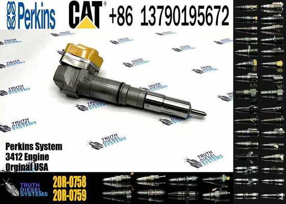 Excavator Injector 20R-0758 20R0758 232-1175 2321175 174-7526 1747526 159-0835 for 3126 Engine Parts Diesel Nozzle Assembly