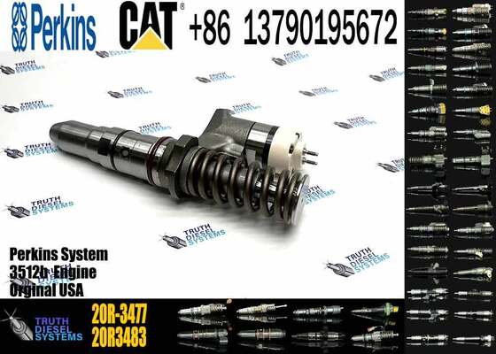New 10R-8795 20R-3477 10R-7238 20R-3483 Common Rail Injector for Diesel Fuel Injecto for 3512B Excavator 3512C 3516B 3516C