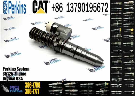 Factory Price Fuel Injector Diesel Common Rail Injector 386-1769 for Heavy-duty Truck Engines