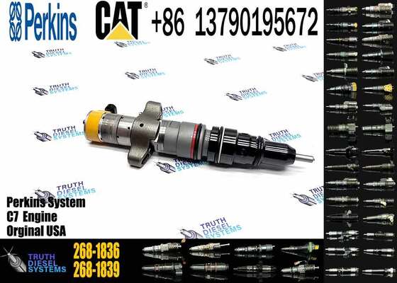 Excavator Injector Diesel Fuel Injector Assembly 268-1836 2681836 for CAT C7 Engine