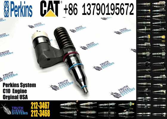 Excavator Injector 212 3467 2123467 212-3467 for C10 Engine Parts Diesel Nozzle Assembly