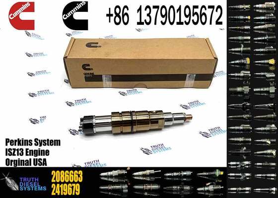 High quality fuel injector 2057401 diesel engine injector 2086663 brand new automotive parts injector 2482244