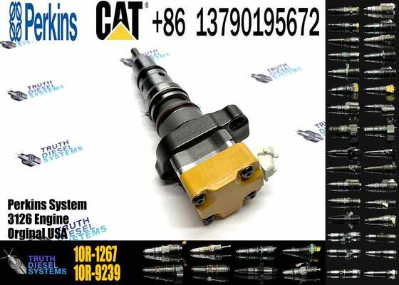 New Diesel Engine Injector 1OR-1267 188-1320 10R-9237 173-9379 10R-0781 4CR0197 156-8895 for Ca-terpillar C3126 Common Rail Steel