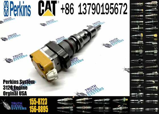 New 3126 Diesel Engine Fuel Injector 222-5972 173-4059 155-1819 155-8723 2C0273 for Excavator Parts Condition New