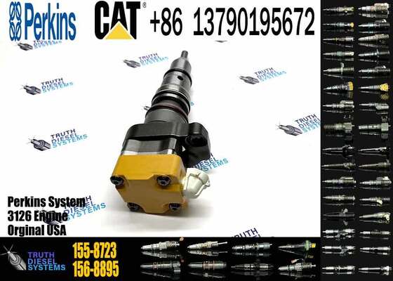New 3126 Diesel Engine Fuel Injector 222-5972 173-4059 155-1819 155-8723 2C0273 for Excavator Parts Condition New