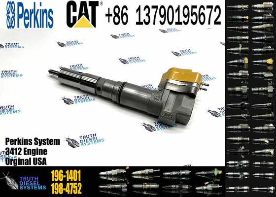High Quality Fuel Injector 196-1401 Diesel Engine Fuel Injector 196-1401 1961401 for CAT D5N D6N 3126B 3512B