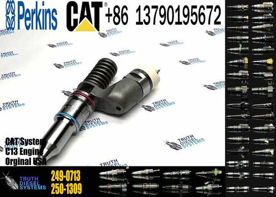 Cat 345C 345D 349D Excavator C11 C13 Diesel Engine Parts Fuel Injector Assembly 249-0713 2490713 for C-aterpillar Injector Nozzle