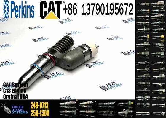 Cat 345C 345D 349D Excavator C11 C13 Diesel Engine Parts Fuel Injector Assembly 249-0713 2490713 for C-aterpillar Injector Nozzle