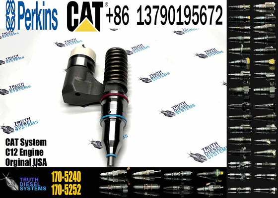 Excavator Injector 1705240 170-5240 20R0055 20R-0055 3175278 317-5278 for C12 Engine Parts Diesel Nozzle Assembly Auto Parts