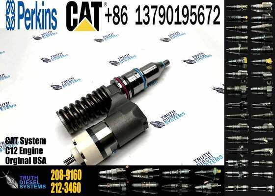 High Efficiency Quality Diesel Fuel Injector 208-9160 Common Rail Fuel Injector Engine Parts for CAT 3176 3196 C10 C12 Engines