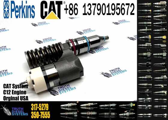 New Condition C12 Engine Diesel Fuel Injector 10R-0961 212-3469 203-3464 317-5279 350-7555 for Excavator Parts