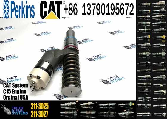 Excavator Injector 10R0955 10R-0955 2113025 211-3025 for C18 Engine Parts Diesel Nozzle Assembly