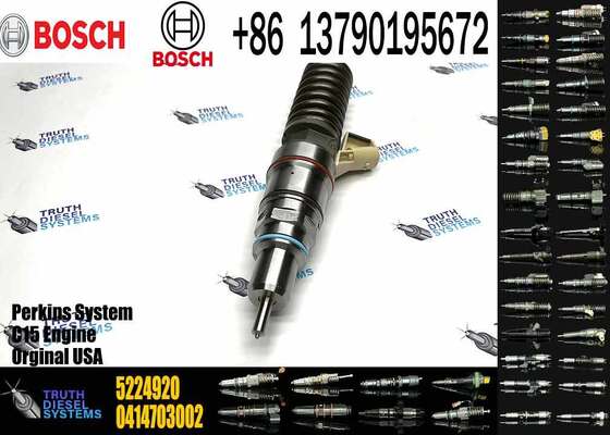 Hot Sell Common Rail Fuel Injector 0414703003 0414703005 0414703007 5224920 for Detroit Series 60 N3 14.0L Diesel Engine