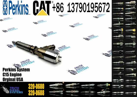 320D Diesel Common Rail Fuel Injectors 10R-7672 320-0680 for C4.4 C6.6 Engine 2645A747