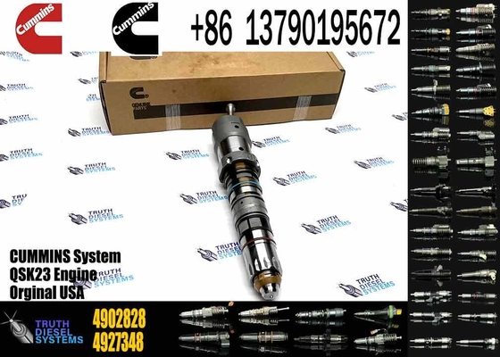 उच्च गुणवत्ता वाले QSK23 QSK60 इंजन ईंधन इंजेक्टर पार्ट्स 6D170 6560-11-1414 4902828 4928345 निर्माण मशीनरी के लिए