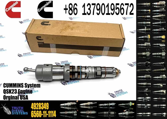 4928349 4928349NX 4928349PX 4928349RX AYB K19 / KTA19/ QSK19 इंजनों के लिए पुनः निर्मित इंजेक्टर